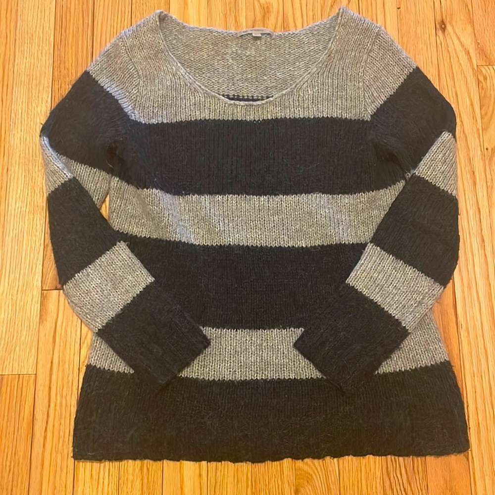 Gap Striped Wool Crewneck Sweater